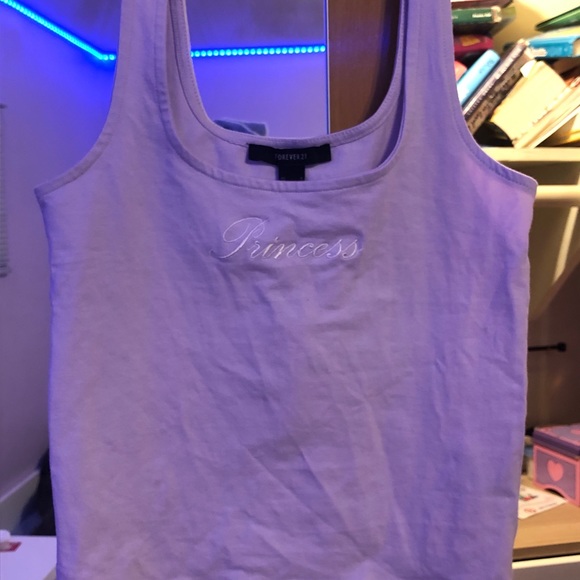 purple tank top forever 21